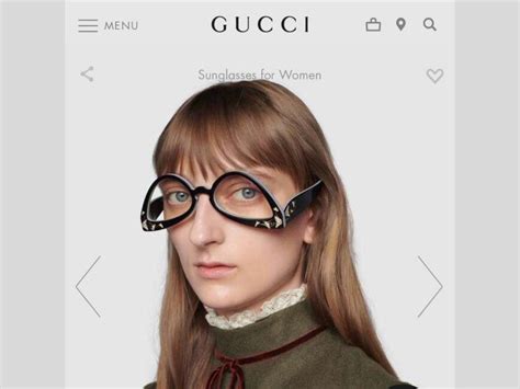 upside down gucci sunglasses.